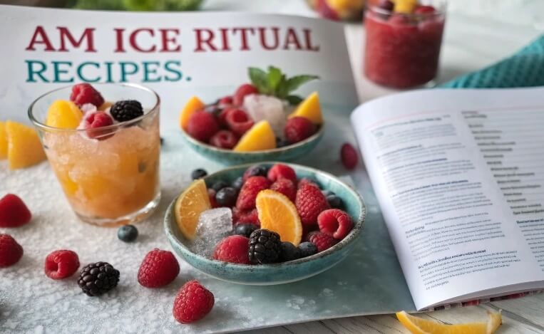 AM Ice Ritual recipes